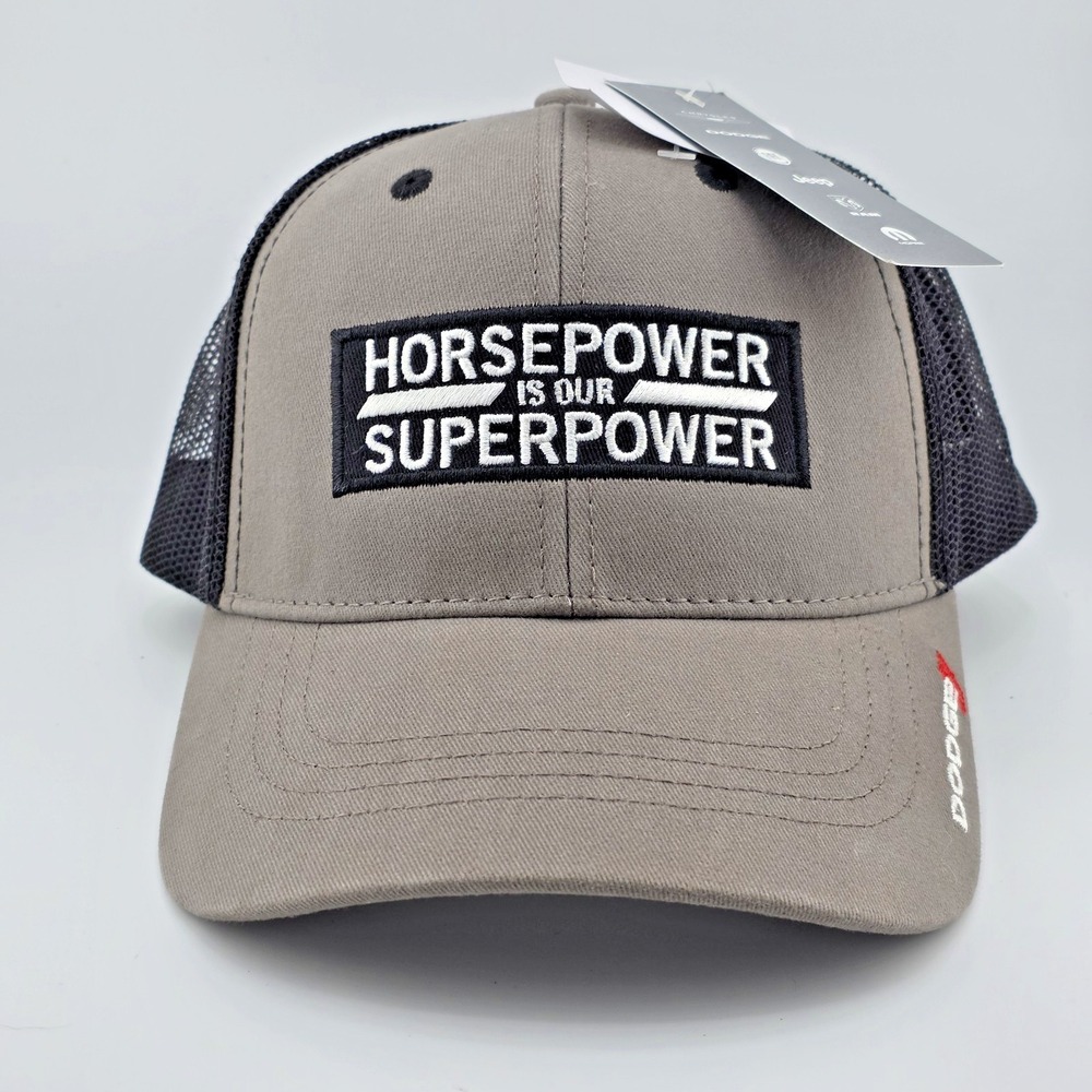 Dodge Hat Horse Power Is Our Super Power Snapback New With Tags